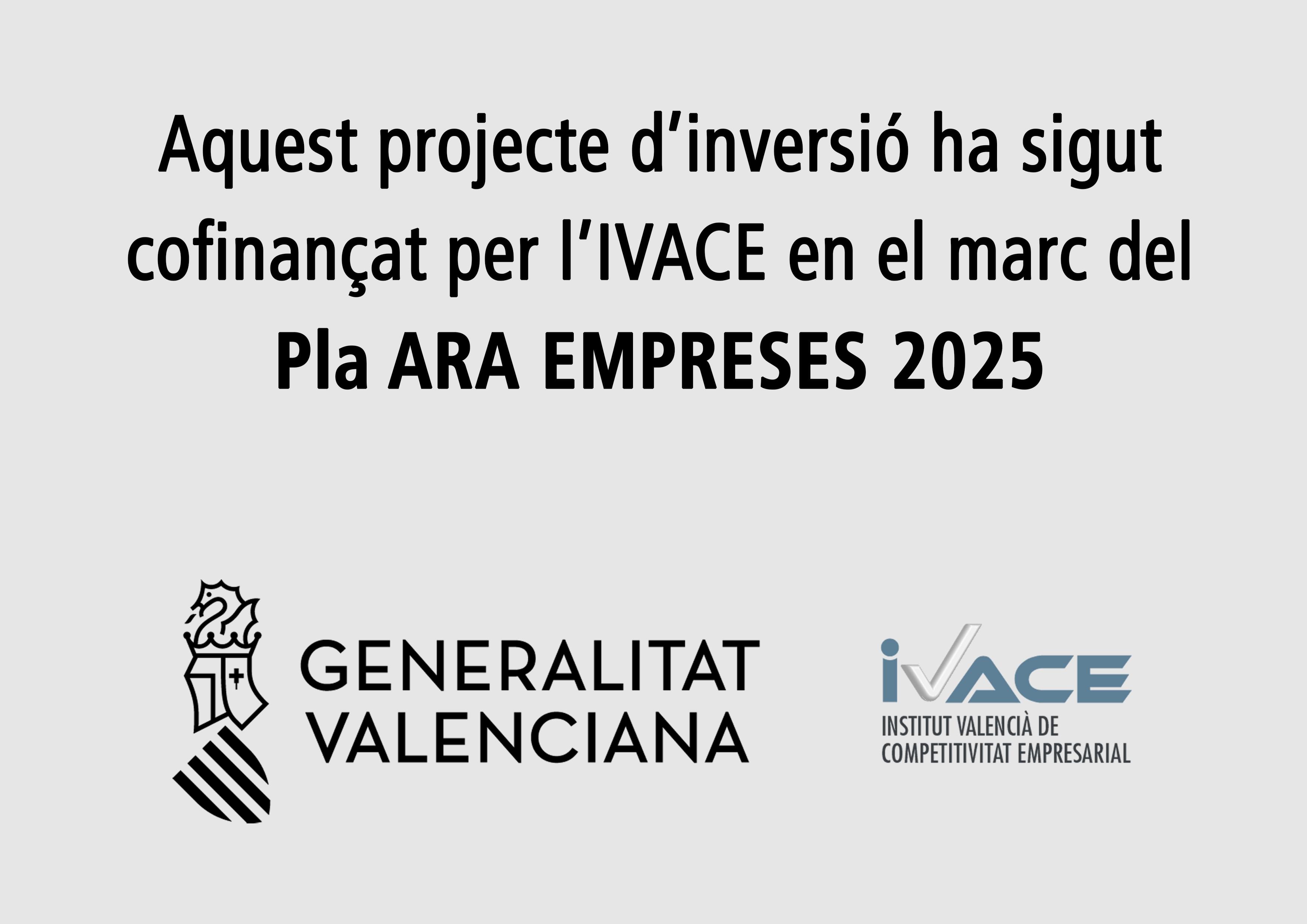 Apoyo por IVACE a las empresas Valencianas