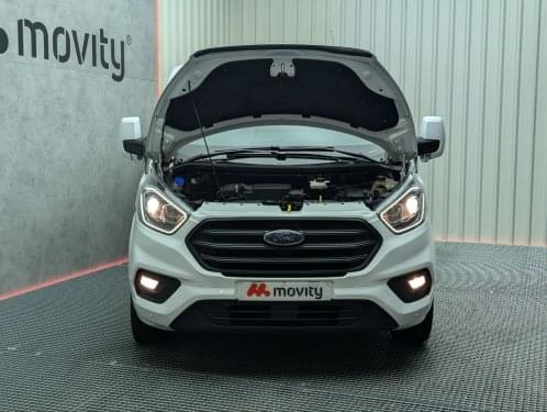 FORD TRANSIT CUSTOM 2.0 ECOBLUE 130 CV L2H1 AUTOMATICO 2020 de segunda mano