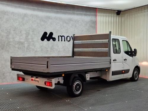 RENAULT MASTER 2.3 DCI 125CV CAJA ABIERTA DOBLE CABINA 2018 de segunda mano