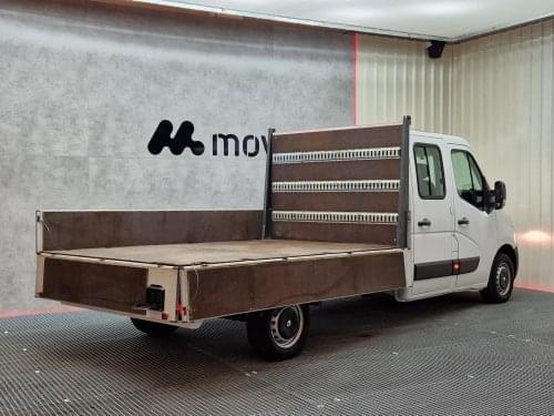 RENAULT MASTER 2.3 DCI 125CV CAJA ABIERTA DOBLE CABINA 2018 de segunda mano