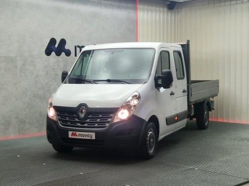RENAULT MASTER 2.3 DCI 125CV CAJA ABIERTA DOBLE CABINA 2018 de segunda mano