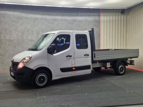 RENAULT MASTER 2.3 DCI 125CV CAJA ABIERTA DOBLE CABINA 2018 de segunda mano