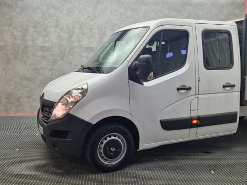 RENAULT MASTER 2.3 DCI 125CV CAJA ABIERTA DOBLE CABINA 2018 de segunda mano