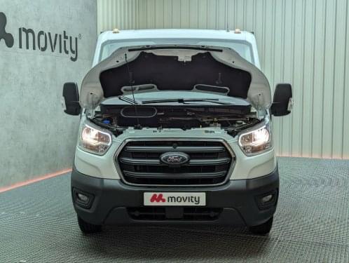 FORD TRANSIT 2.0 TDCI 170CV DOBLE CABINA CAJA ABIERTA 2019 de segunda mano