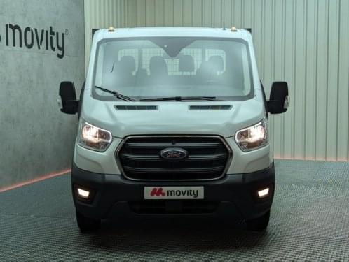 FORD TRANSIT 2.0 TDCI 170CV DOBLE CABINA CAJA ABIERTA 2019 de segunda mano