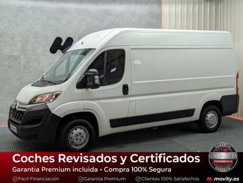Comprar CITROEN JUMPER  FURGON 30 2.2 BLUEHDI 140CV L2H2 2020 de segunda mano CITROEN JUMPER  FURGON 30 2.2 BLUEHDI 140CV L2H2 2020 de segunda mano