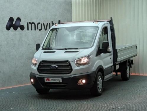 FORD TRANSIT 2.0 TDCI 170CV 350 CAJA ABIERTA  L2 2018 de segunda mano