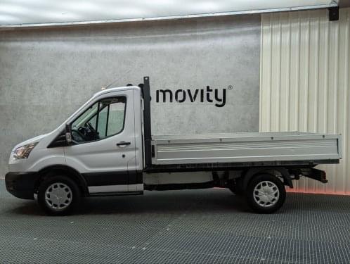 FORD TRANSIT 2.0 TDCI 170CV 350 CAJA ABIERTA  L2 2018 de segunda mano