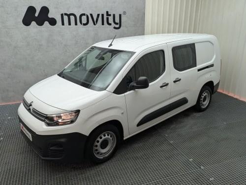 CITROEN BERLINGO DOBLE CABINA TALLA XL BLUEHDI 100 S&S 2021 de segunda mano