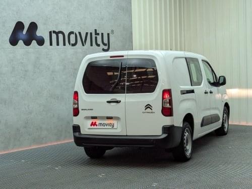 CITROEN BERLINGO DOBLE CABINA TALLA XL BLUEHDI 100 S&S 2021 de segunda mano