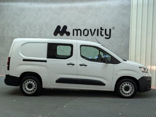 CITROEN BERLINGO DOBLE CABINA TALLA XL BLUEHDI 100 S&S 2021 de segunda mano