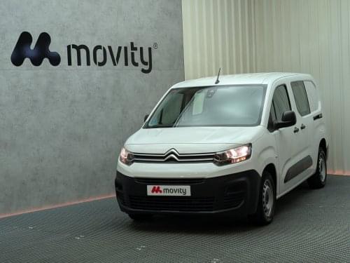 CITROEN BERLINGO DOBLE CABINA TALLA XL BLUEHDI 100 S&S 2021 de segunda mano