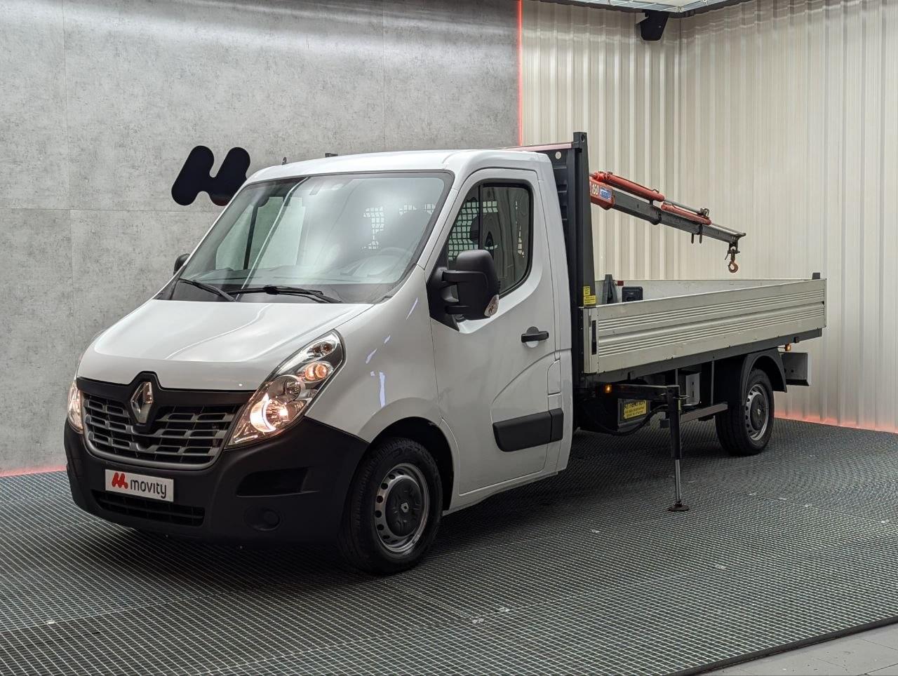 RENAULT MASTER 2.3 DCI 130CV L3 CAJA ABIERTA CON PLUMA 1 