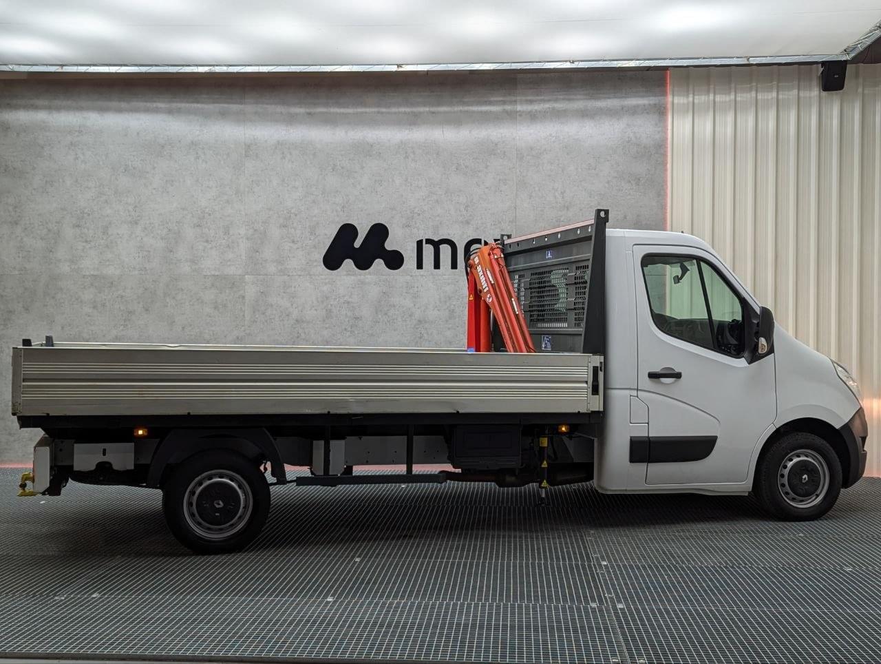 RENAULT MASTER 2.3 DCI 130CV L3 CAJA ABIERTA CON PLUMA 12 