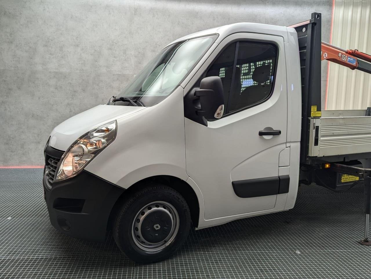 RENAULT MASTER 2.3 DCI 130CV L3 CAJA ABIERTA CON PLUMA 6 