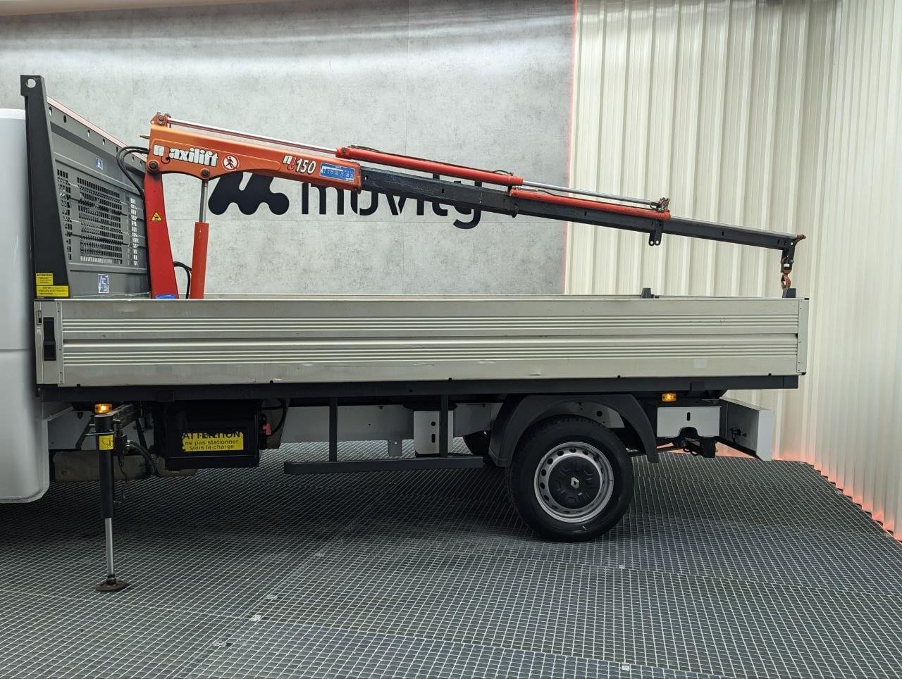 RENAULT MASTER 2.3 DCI 130CV L3 CAJA ABIERTA CON PLUMA 7 