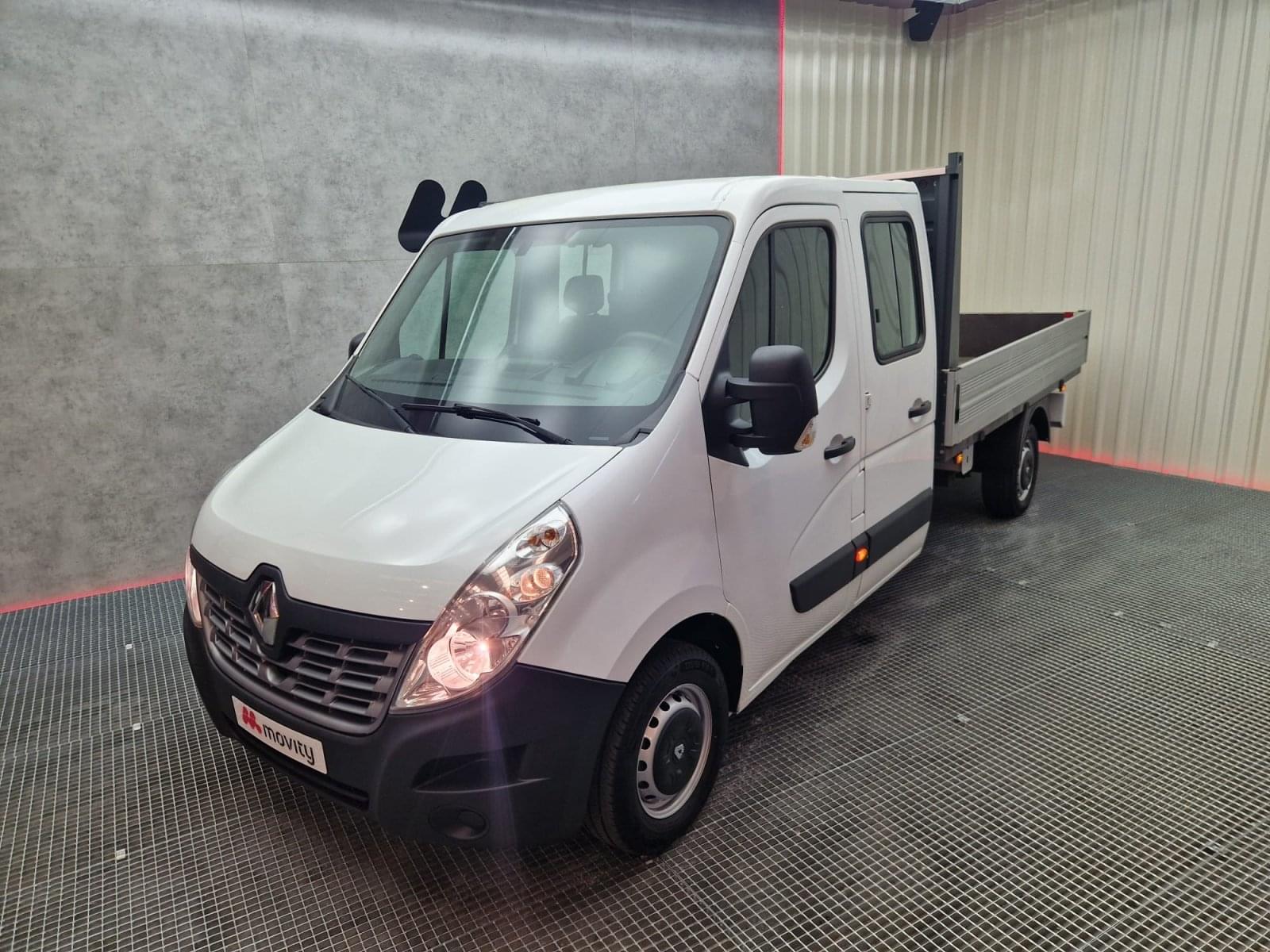 RENAULT MASTER 2.3 DCI 125CV CAJA ABIERTA DOBLE CABINA 12 