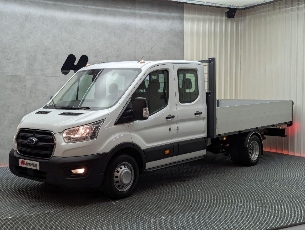 FORD TRANSIT 2.0 TDCI 170CV DOBLE CABINA CAJA ABIERTA 1 