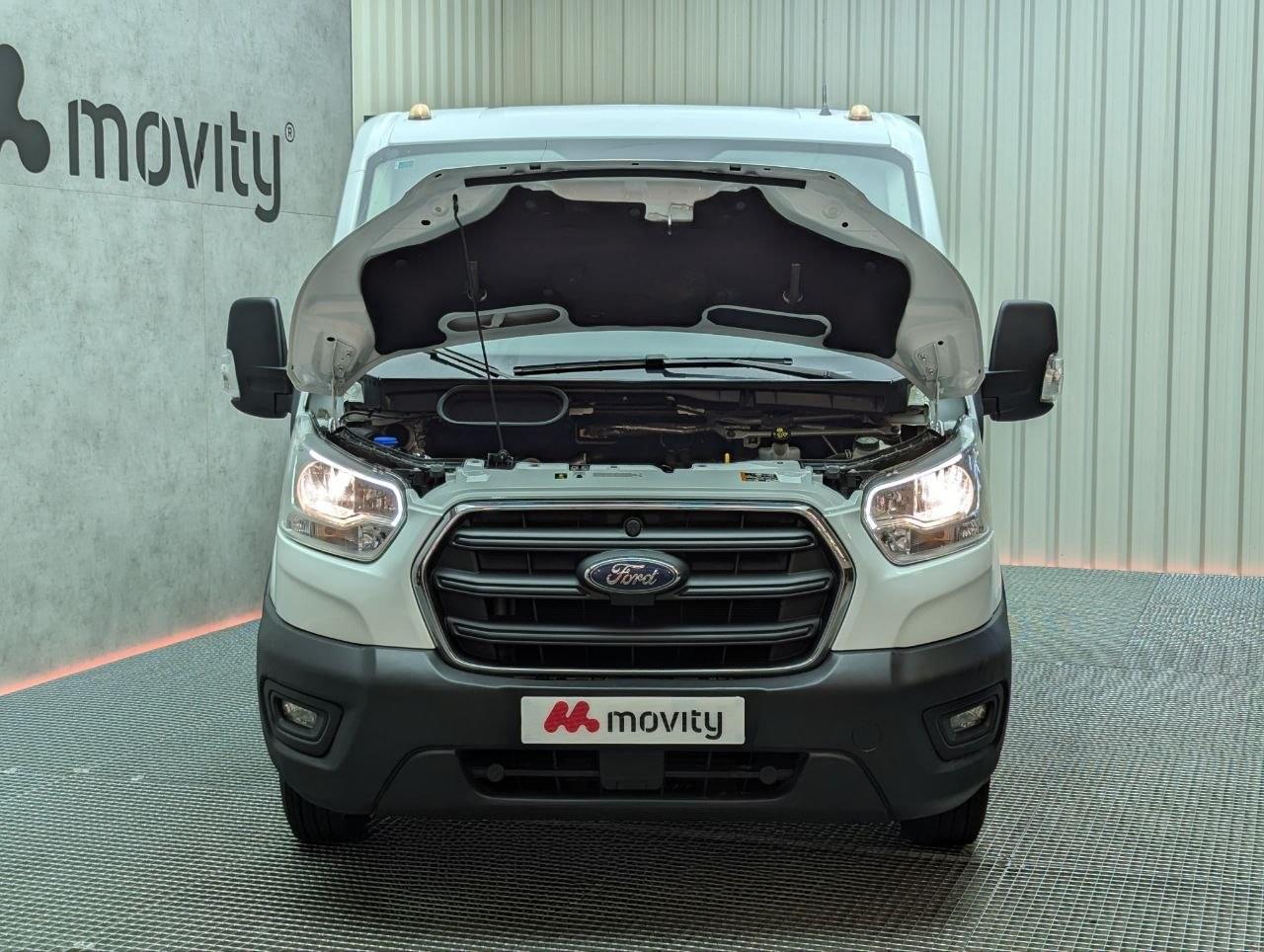 FORD TRANSIT 2.0 TDCI 170CV DOBLE CABINA CAJA ABIERTA 10 