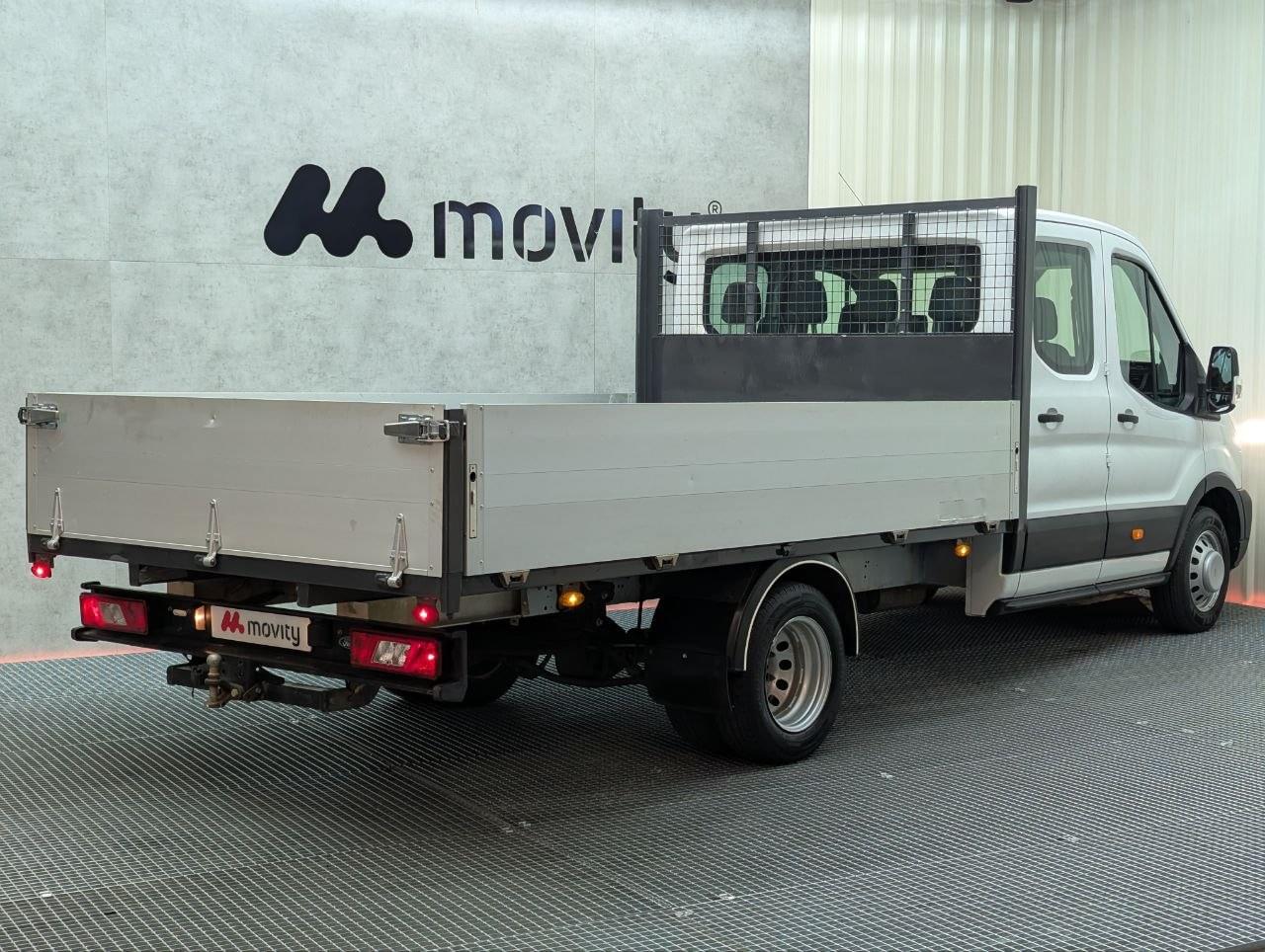 FORD TRANSIT 2.0 TDCI 170CV DOBLE CABINA CAJA ABIERTA 14 