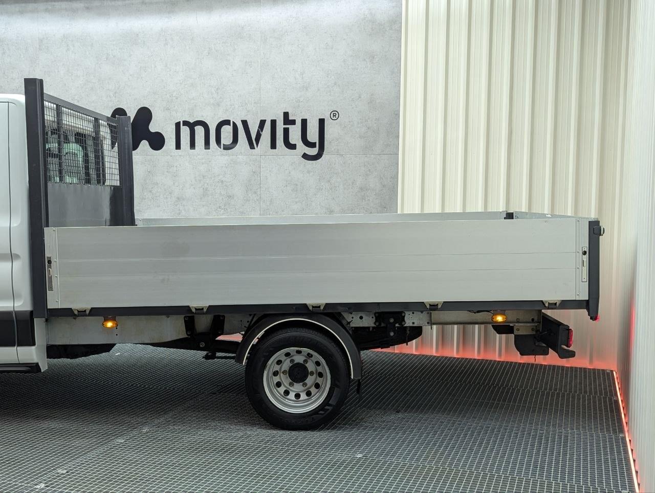 FORD TRANSIT 2.0 TDCI 170CV DOBLE CABINA CAJA ABIERTA 8 