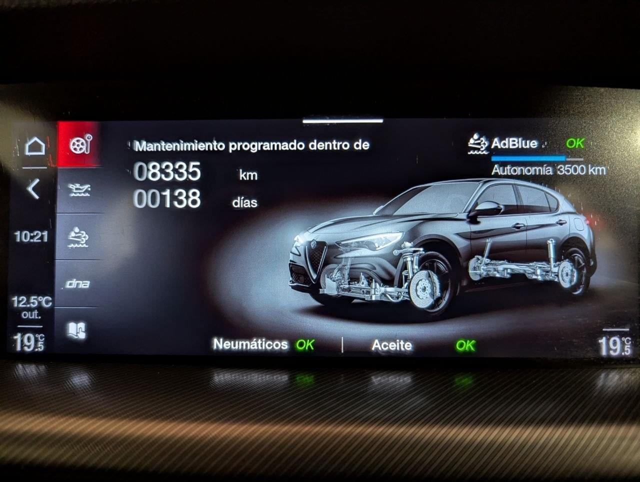 ALFA ROMEO STELVIO SPRINT RWD 2.2 190CV 36 