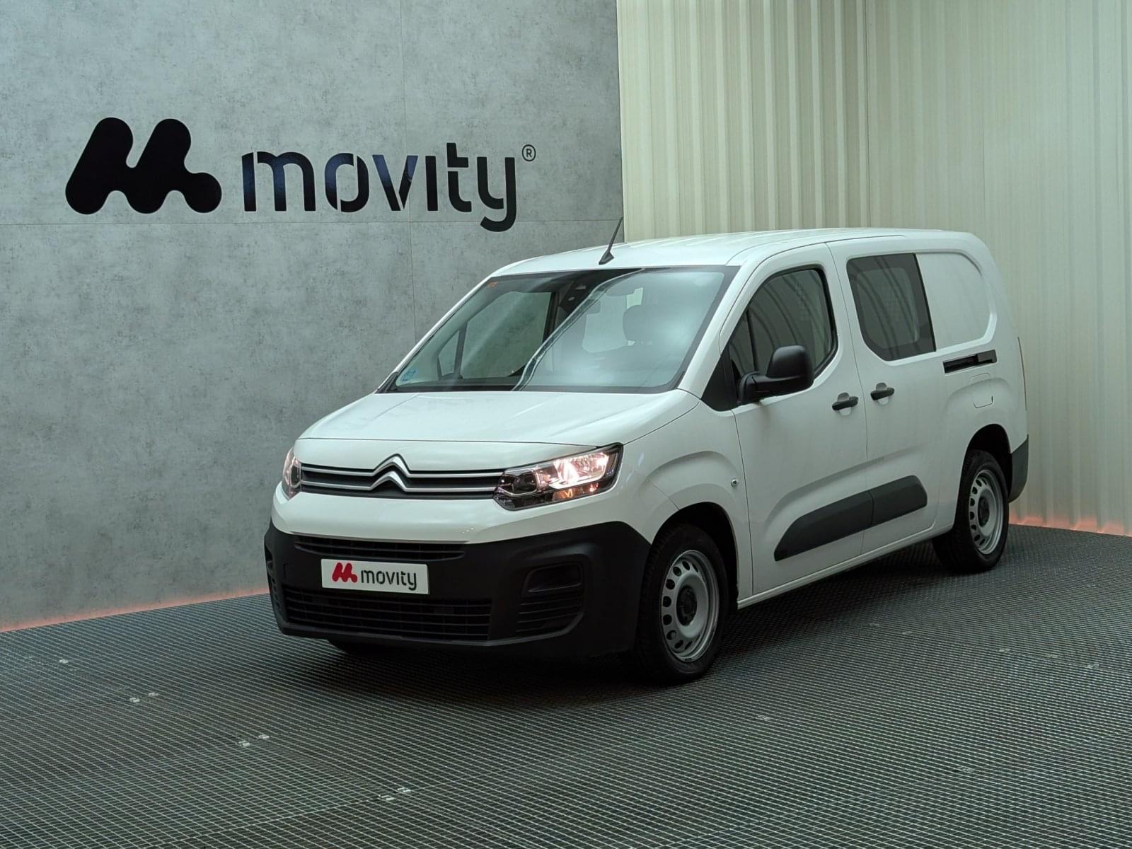 imagen de CITROEN BERLINGO DOBLE CABINA TALLA XL BLUEHDI 100 S&S - REF: 01867