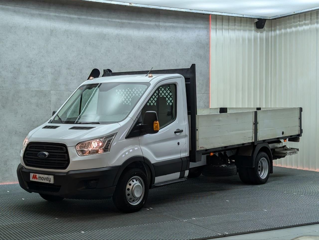 imagen de FORD TRANSIT FT350 155CV L3 C.ABIERTA CON PLATAFORMA - REF: 00938