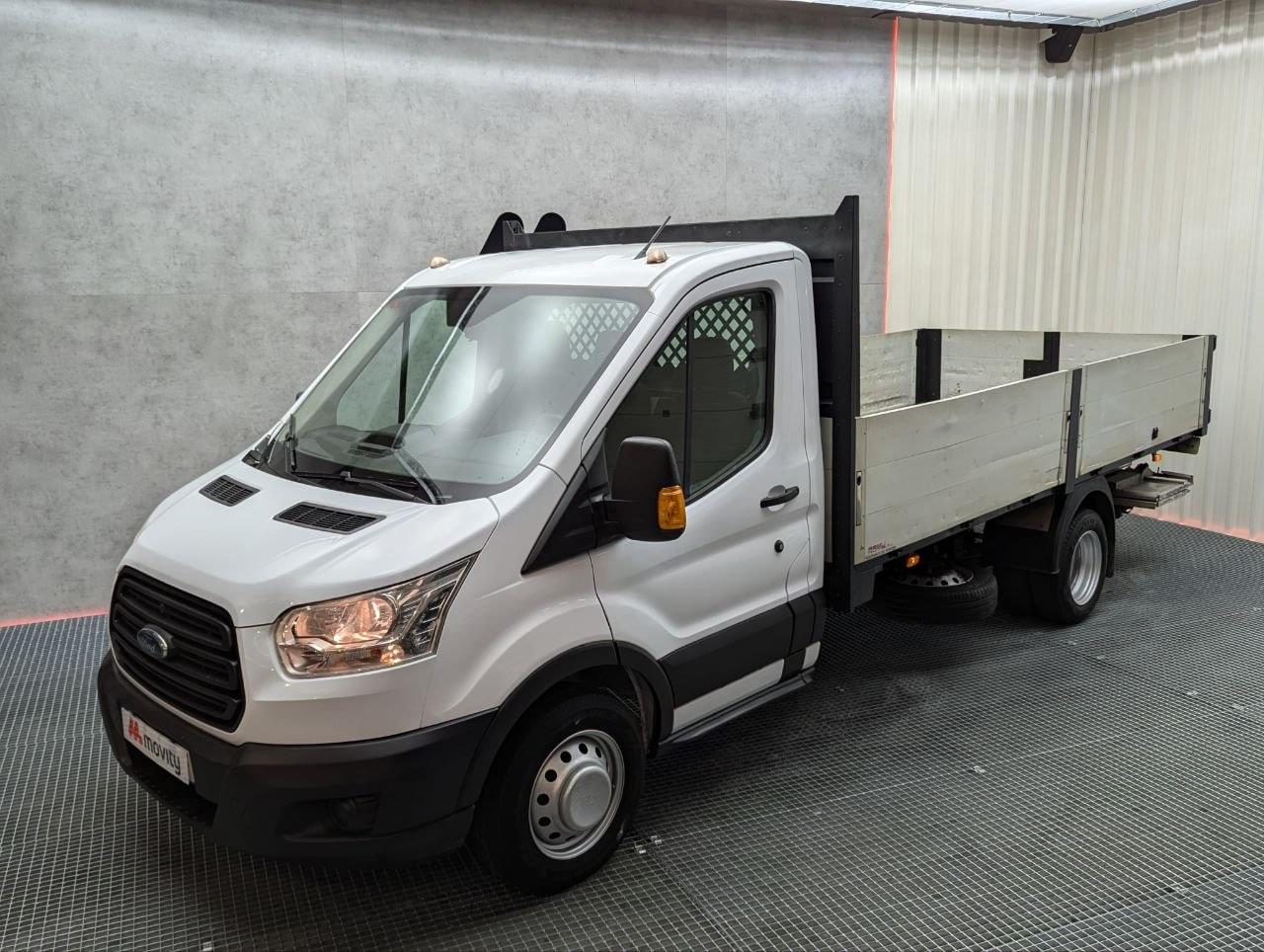 FORD TRANSIT FT350 155CV L3 C.ABIERTA CON PLATAFORMA 10 