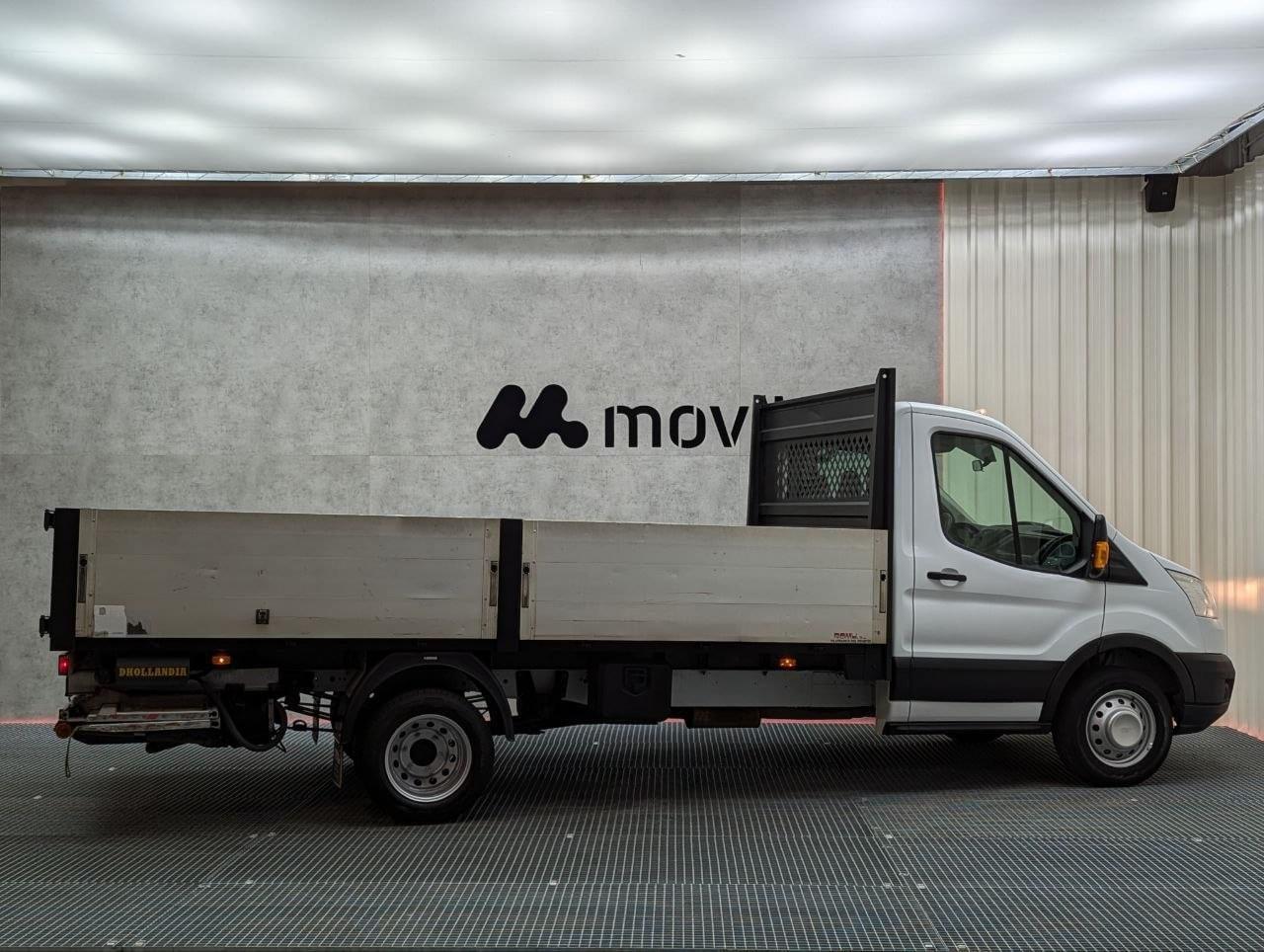 FORD TRANSIT FT350 155CV L3 C.ABIERTA CON PLATAFORMA 13 