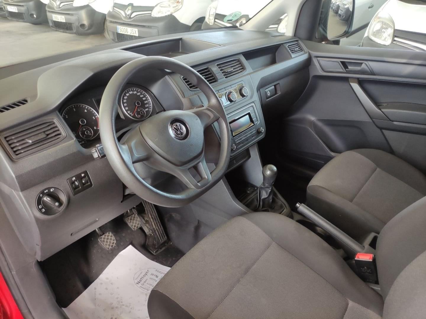 VOLKSWAGEN CADDY 2 PLAZAS 2017 75CV E6 9 