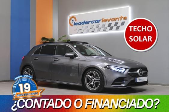 MERCEDES-BENZ CLASE A 180D AMG LINE 116CV 2019 de segunda mano