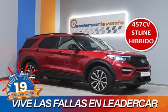 FORD EXPLORER PHEV AWD ST LINE 457CV 2021 de segunda mano