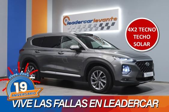 HYUNDAI SANTA FE 2.2 CRDI TECNO AUTO 4X2 SR 200CV 2020 de segunda mano