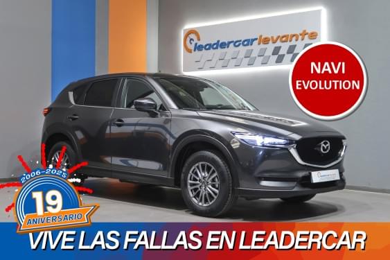 MAZDA CX-5 2.2 D 150CV 2WD EVOLUTION NAVI 2021 de segunda mano