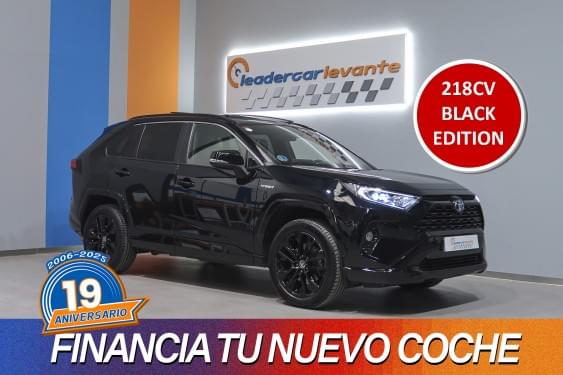 TOYOTA RAV4 2.5l 220H BLACK EDITION 218CV 2021 de segunda mano