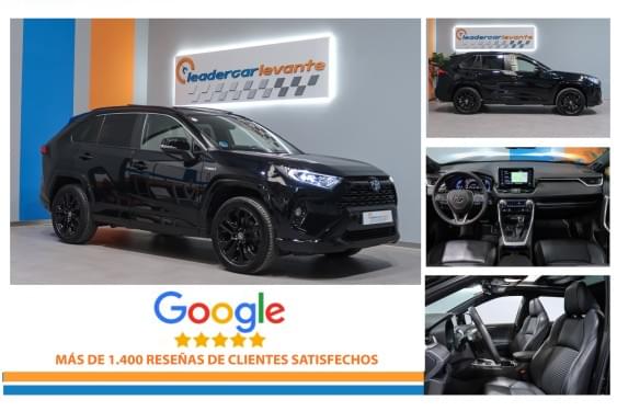 TOYOTA RAV4 2.5l 220H BLACK EDITION 218CV 2021 de segunda mano