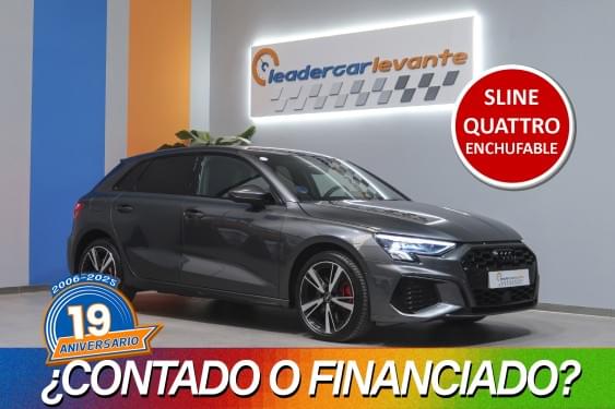 AUDI A3 SPORTBACK BLACK 45TFSI ECOMP STRONIC 2022 de segunda mano