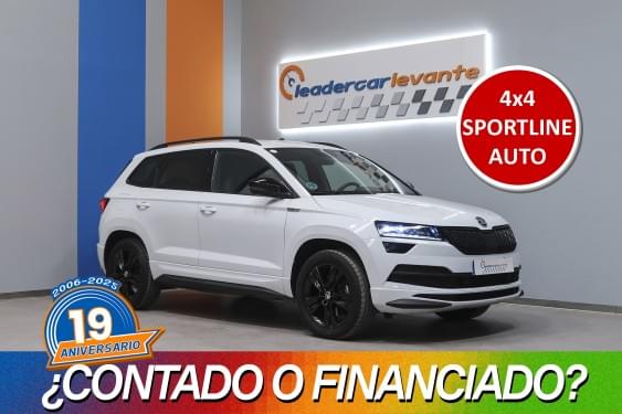 SKODA KAROQ SPORTLINE 2.0 TDI 150CV 4X4 2021 de segunda mano