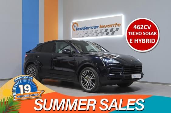 PORSCHE CAYENNE COUPE E HYBRID PLATINIUM EDITION 462CV 2022 de segunda mano