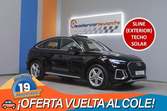 AUDI Q5 SPORTBACK S LINE 35 TDI 163CV  S TRONIC 2021 de segunda mano