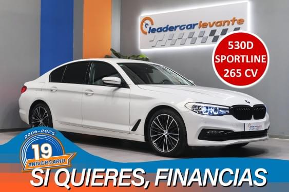 BMW SERIE 5 530 D SPORT LINE 265CV 2017 de segunda mano