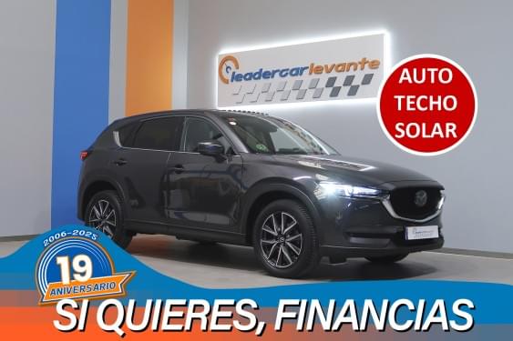 MAZDA CX-5 2.2 DE ZENITH AWD 175CV AUTO 2018 de segunda mano