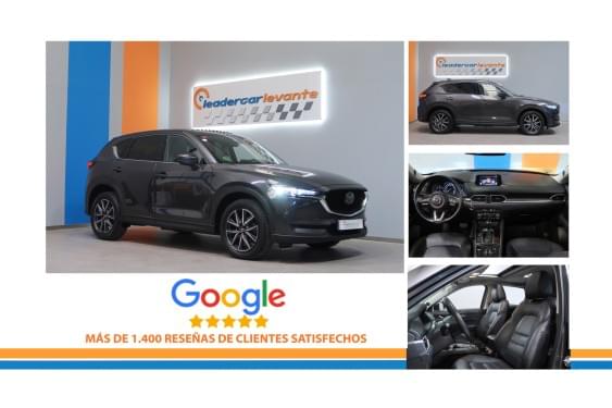 MAZDA CX-5 2.2 DE ZENITH AWD 175CV AUTO 2018 de segunda mano