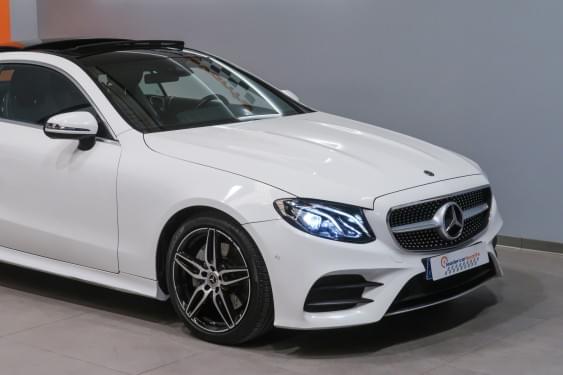 MERCEDES-BENZ CLASE E 220D COUPE 194CV PACK AMG 2018 de segunda mano