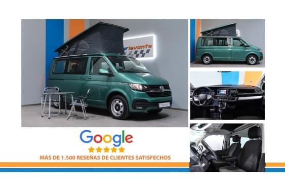 VOLKSWAGEN CALIFORNIA 2.0 TDI BMT BEACH TOUR 4M DSG 204CV 2021 de segunda mano