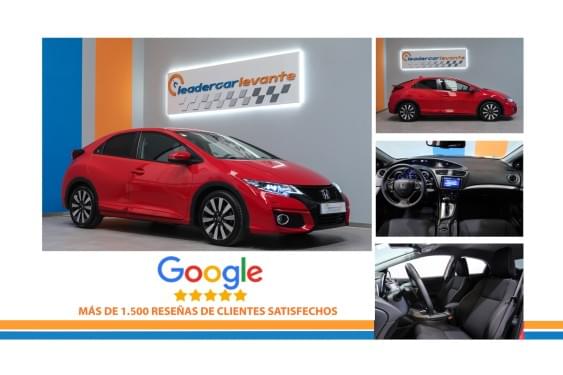 Comprar HONDA CIVIC 1.8 I-VTEC LIFESTYLE AUT 140CV 2015 de segunda mano HONDA CIVIC 1.8 I-VTEC LIFESTYLE AUT 140CV 2015 de segunda mano