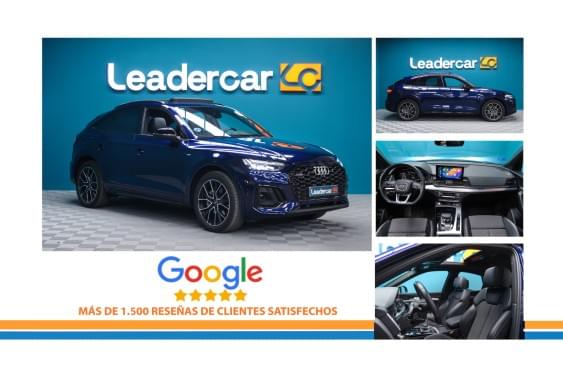 AUDI Q5 SPORTBACK BLACK LINE 50 TFSI E QUATTRO 299CV 2021 de segunda mano
