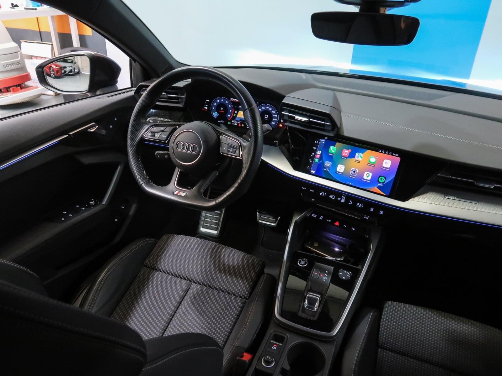 AUDI A3 SPORTBACK BLACK 45TFSI ECOMP STRONIC 29 