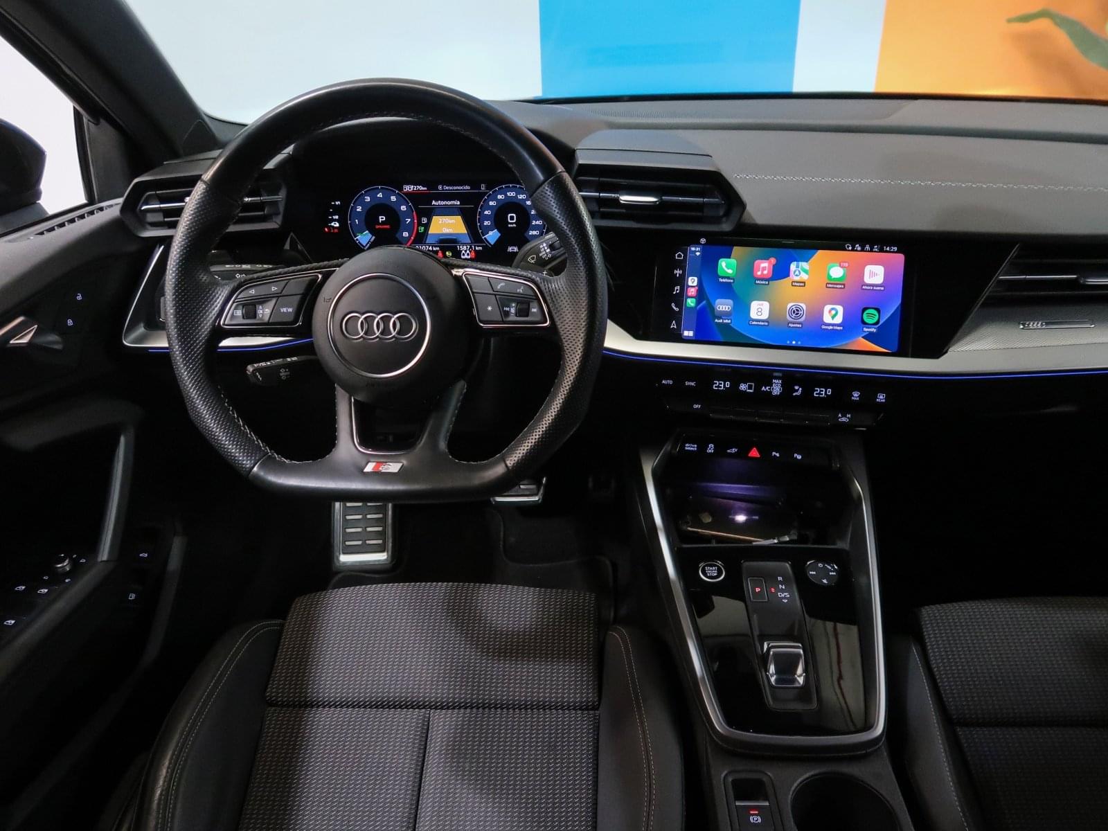 AUDI A3 SPORTBACK BLACK 45TFSI ECOMP STRONIC 30 